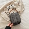 Bolso de mezclilla Bolso para teléfono móvil Bolso bandolera Bolso de mano artístico Versátil para ir al trabajo 2025 Verano Nuevo Bolso casual Estilo occidental