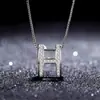 Estilo coreano simples personalidade H-Letter colar feminino Internet Celebridade carta curta pingente clavícula corrente para o presente de aniversário da namorada