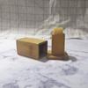 Tubo de Palillos de Dientes de Madera Tarro de Palillos de Dientes de Bambú Creativo Lujo Ligero para el Hogar Caja de Palillos de Dientes para Fruta para Restaurante Hogar Logotipo Grabado