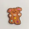 Pinza para el pelo de perro larga y colorida con láser, Pasador versátil estilo japonés y coreano, Accesorio para el pelo de dibujos animados para niñas y estudiantes