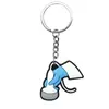 Llavero de Animalitos Doctor Dibujo Animado de Goma Suave PVC Colgante para Maleta Llavero Accesorio DIY Transfronterizo En Stock