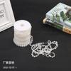 Cuentas acrílicas 30m piedra preciosa diy accesorios de joyería cortina de boda cristal decoración navideña cuentas colgantes