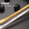 Cuchara para remover de Acero Inoxidable 304 Cuchara para café Cuchara Dorada Estilo Japonés Tenedor de Postre Tenedor Cuchara Metálica para Condimentos Mango Largo Cuchara para Miel