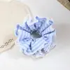 Goma para el pelo de encaje a rayas fresca, Cinta para el pelo suave y versátil estilo coreano para niñas, Elegante accesorio para el pelo estilo japonés y forestal