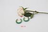 Aretes de diamantes de nuevo color transfronterizos europeos y americanos tamaño pequeño tipo C moda aretes versátiles simples multicolores exagerados
