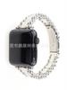 Pulseira de Metal com Contas para iWatch Adequada para Apple Watch S11/S10 Series Pulseira da Moda