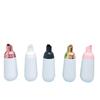 60ml100ml botella cónica blanca para mousse botella de espuma limpieza de pestañas limpiador facial pasta de dientes bomba espumosa subenvasado