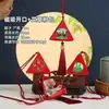 Bolsita de incienso para el Festival del Bote del Dragón para niños, Repelente de insectos, Repelente de mosquitos, Adorno colgante portátil para coche, Zongzi pequeño, Adorno colgante de hoja de artemisa