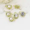 Accesorios de joyería hechos a mano, estilo coreano, bolsa de oro de 14 quilates, micro incrustaciones de circonitas, corona de encaje, colgante, pulsera, colgante pequeño