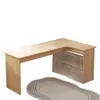 Mesa de Escritório Doméstico Moderna e Simples Mesa de Estudo Doméstico para Estudantes Estante de Livros para Quarto Estante de Livros Mesa Integrada para Computador de Mesa