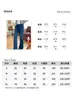 3ª Manhã Outono Nova Coleção Jeans Azul Lavado de Cintura Alta Slim-Fit Flare ZY4443
