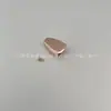 Tirador de Cremallera Metálico Chapado con Uña y Correa de Nailon con Tornillería de Montaje