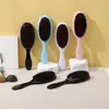 Peine de Masaje con Airbag de Cerdas de Jabalí para Salón de Belleza y Uso en Casa para Mujeres, Peine de Estilismo para Parte Alta de la Cabeza Esponjosa