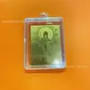 Pegatinas Doradas Culturales y Creativas del Año del Caballo para Teléfono, Regalos de Año Nuevo de Oro Puro, Recuerdos, Artículos Populares para los Puestos del Festival de Primavera, Venta al por Mayor de Pequeños Artículos