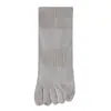 Calcetines de cinco dedos para hombre, calcetines de algodón cortos y de longitud media para primavera y otoño, absorbentes de sudor, antibacterianos, resistentes al olor, nuevo modelo 2026, venta al por mayor desde Zhuji