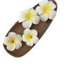 Horquilla de flor de huevo tipo estrella Atuendo del pueblo Dai Adorno para la cabeza de vacaciones en la playa Lado de la flor Pin lateral de flor tamaño pequeño horquilla de hada
