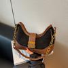 Bolso de Gamuza para Mujer Gran Capacidad 2025 Nuevo Otoño e Invierno Diseño de Nicho Bolso Cruzado Bolso de Hombro Único Bolso Baguette de Axila