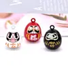Sino Japonês Damo Yin Yang Shi Yushou Sino do Templo Kaiyun pingente acessórios de metal corda para pendurar Sino de Balanço Sino