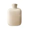 Nueva Bolsa de Agua Caliente Rellenable Bolsa Térmica Calentador de Manos Engrosado Paquete de Calor para el Estómago Peluche Lindo Rellenable Botella de Agua Caliente Antiexplosión