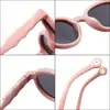 Gafas de Sol para Niños Moda Nueva para Hombre Silicona Suave Cómodas UV400 Anti-UV Gafas con Sentido Avanzado Venta al por Mayor Mujeres