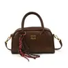 2026 Bolso de Bowling Versátil Retro Moda Tendencia Bolso de Mano de Gama Alta Elegante Bolso Cruzado de Nicho para Viajes