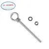 Tornillos de Ojo de Elevación Soldados de Acero Inoxidable, Pernos de Ojo de Elevación, Anillos de Ojo de Elevación, Anillos de Ojo de Elevación con Varilla Roscada Extendida, de Alta Resistencia