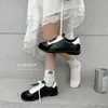 Tênis de treino alemão retrô de salto escondido, customizado em pequenos lotes, feminino, versátil, com cadarço, casual, esportivo, bloco de cores, tênis Argan, tênis de plataforma
