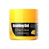 Gel para Tranças Transfronteiriças, Gel de Cabelo Elástico, Cera para Cabelo Trançado, Creme para Pentear e Fixar Atacado