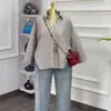 Moda Femenina Transfronteriza Europea y Americana Verano 2026 Nuevo Elegante Cuello Solapa Diseño Holgado Nicho Casual Camisa Top