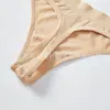 Tanga sin costuras transfronteriza europea y americana de talle medio, cómoda, transpirable, sexy para mujer, talla grande, deportiva, tipo T al por mayor
