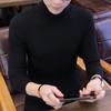 Suéter de punto transfronterizo de comercio exterior para hombre, nuevo, estilo coreano, moda juvenil, informal, sencillo, de cuello alto, para hombre