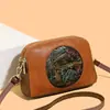 Bolso Retro Simple Estilo Chino para Mujer 2026 Primavera Nuevo Estilo Bolso Cuadrado Pequeño de Hombro Bolso Transversal de Mano Moda Tendencia