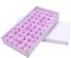 Directo de fábrica flor artificial flor de jabón cabeza de flor de clavel suministros de embalaje para regalo del día del maestro ramo del día de la madre