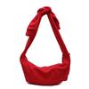 Bolsa casual de grande capacidade estilo coreano feminina 2025 novo design de nicho bolsa transversal bolsa de viagem feminina bolsa de lona tipo bolinho