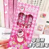 Venta al por mayor de fábrica bolígrafo de gel de prensa de alto valor de color lindo de dibujos animados Sanrio secado rápido suave pluma pincel para firma negro