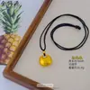 Clásico Pepita de Oro Gordita Fortuna Monedero Pequeño Collar Colgante Pepita de Oro Gordita Bolsa con Cierre Collar Linda para Mujeres