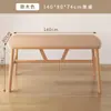 Escritorio de Computadora Escritorio de Oficina y Silla Combinación de Escritorio Hogar Dormitorio Estudiante Escritorio de Escritura Banco de Trabajo Rectangular