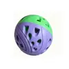 Pelota de Goma para Mascotas al por Mayor Bola Hueca de Dos Colores Juguete para Gato y Perro Pelota para Provocar Gatos Bola Elástica de Juego para Mascotas Hueca
