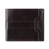 Billetera nueva transfronteriza para hombre, moda, tendencia de negocios, PU de doble cara, corta con costuras, lisa, monedero para monedas y certificados