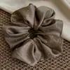 Goma para el pelo estilo coreano con pedrería de estrella Accesorio versátil para el cabello con pedrería para la parte posterior de la cabeza, Lazo para el pelo de alta gama para mujer