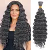 Extensiones de Cabello Sintético Rizado Profundo Europeas y Americanas Transfronterizas, Trenzas de Cabello Rizado Largo para Crochet, Cabello para Crochet