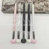 Pincel Corretivo Cabeça de Cogumelo Rosa Fofo Cabeça Redonda Esponja Sem Látex Caneta Corretivo Sem Marcas Pincel de Maquiagem para Rosto Base