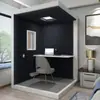 Sala à prova de som, móvel, destacável, cabine silenciosa, cápsula de sono para casa, sala de transmissão ao vivo, antivibração, sala de ensaio para canto, sala de piano, estúdio de gravação
