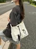 2025 Verano Nueva Moda Bolso de Gran Capacidad Bolso de Hombro Casual Casual para Mujer Bolso Tote de Moda Diagonal para Ir al Trabajo