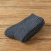 Meias Engrossadas Masculinas de Inverno Meias de Lã Super Grossas Extra Grossas com Forro de Fleece Cano Médio Meias Peludas Resistentes ao Frio de Inverno Meias Quentes de Algodão