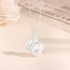 Colar Bolsa da Sorte Abundância Auspiciosa Escovada Novo Estilo Chinês Luxo Leve Exquisito Moderno Novo Modelo 2026 Joia de Corrente para Clavícula