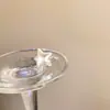 Anel Estrelado Doce e Luxuoso para Mulheres, Design de Nicho Estilo Ins, Anel Aberto Simples e Versátil, Anel para Dedo Indicador, Tendência