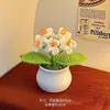 Regalo de cumpleaños para niñas para regalar a mejores amigas, ramo de girasoles para el Festival Qixi, pequeño adorno de coche, decoración de escritorio para el Día del Maestro