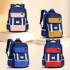 Mochila Escolar Primaria ZM BABY para Niños y Niñas Grados 1-6, Gran Capacidad, Resistente al Agua, Mochila con Diseño Color-Block