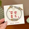 Pulsera Trenzada para el Festival del Bote del Dragón, Pulsera Ajustable para el Año de Nacimiento, Artículo al por Mayor para Mujer, Se Puede Ensartar con Cuentas, Simple y de Lujo Ligero, Pulsera de Cuerda Multicolor